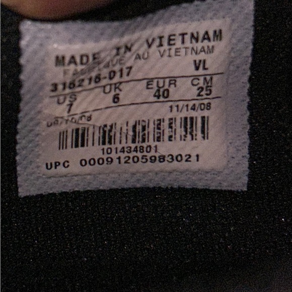 🔥Nike Black & Gold Premier FG  Soccer Cleats 316216-017 / Size 7 /Like New ⚽️ - Picture 16 of 16